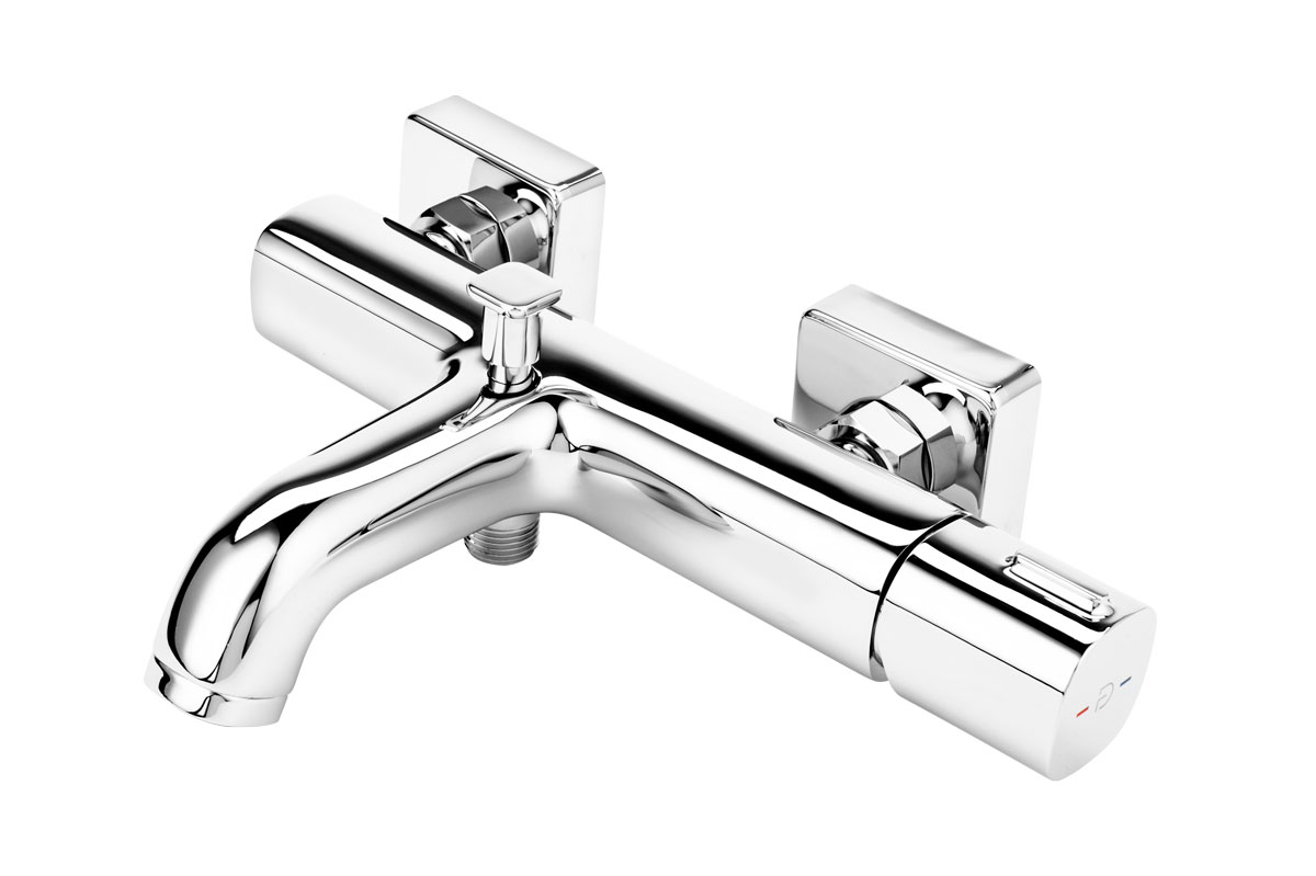 MEANDRO, Wall-mounted bath mixer