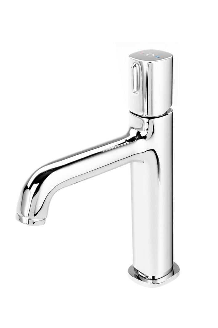 MEANDRO, Standing washbasin mixer, clikc-clack drain