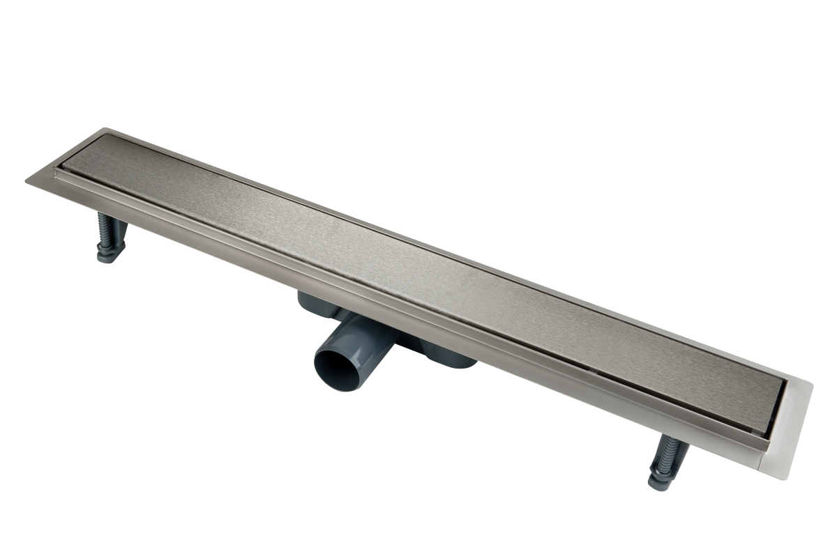 KLEOME, Linear drain with reversible grate or under the tile, 70cm