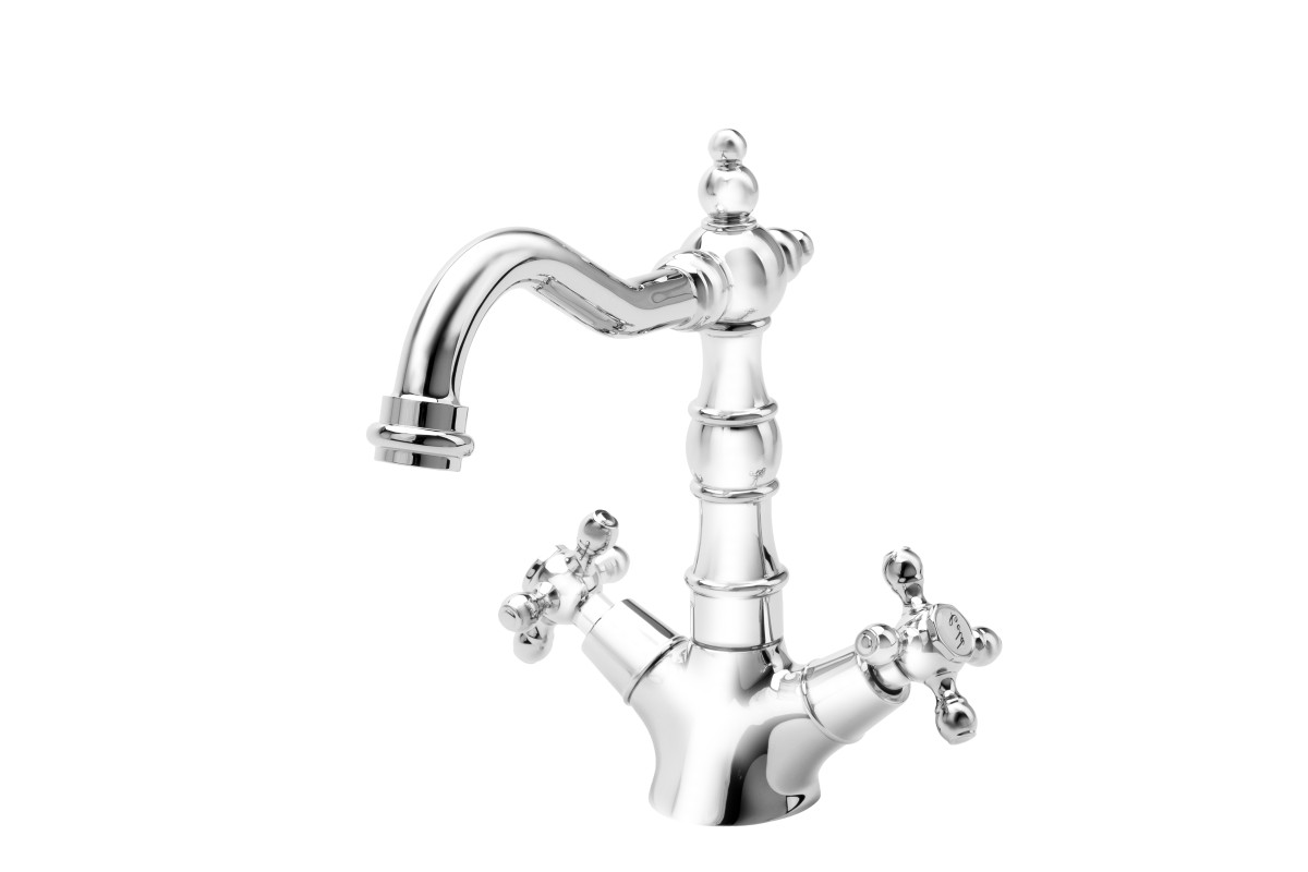 LACRIMA, Standing sink mixer, swivel spout