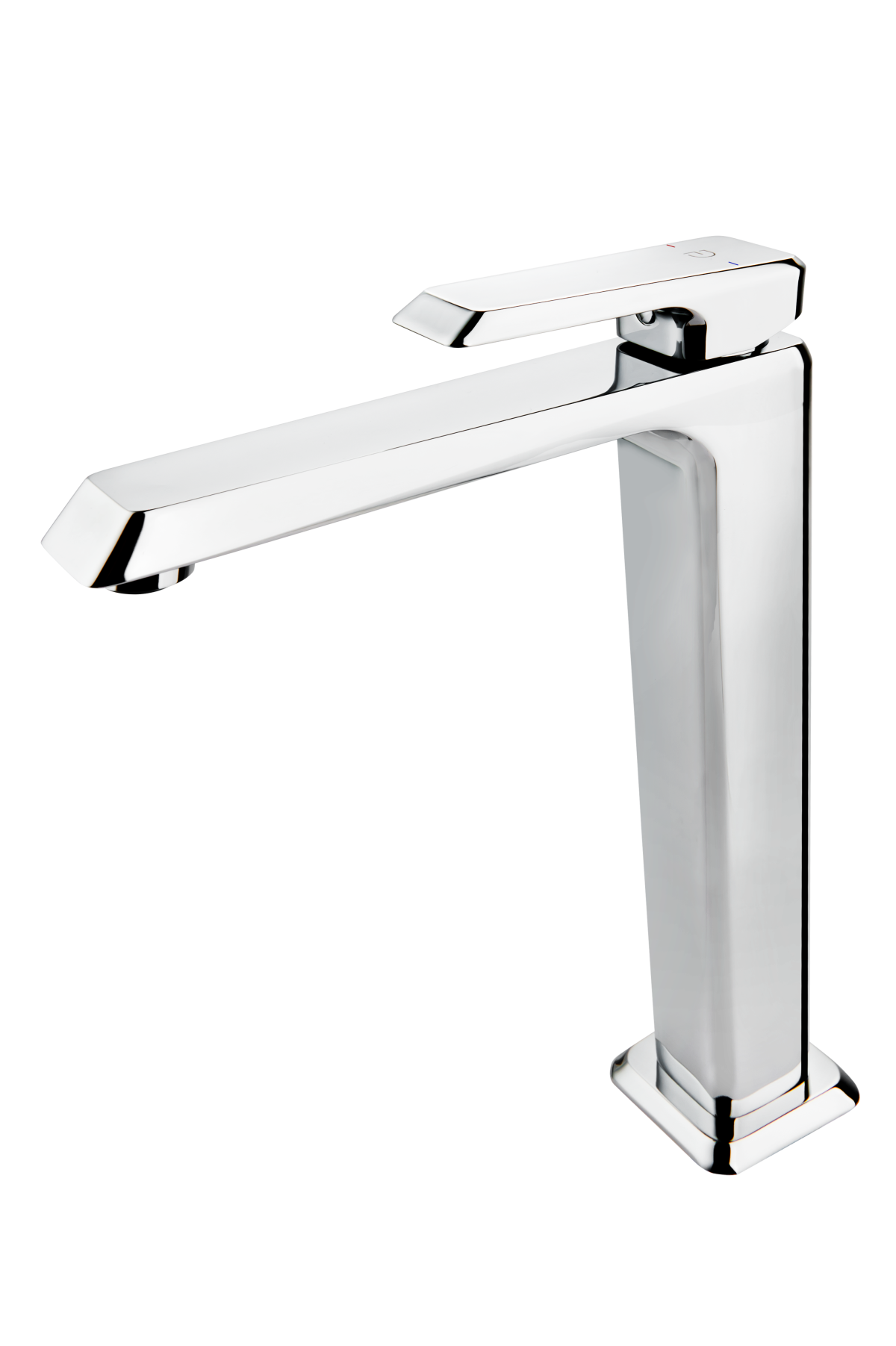 BRINA, Standing countertop washbasin mixer, click-clack drain