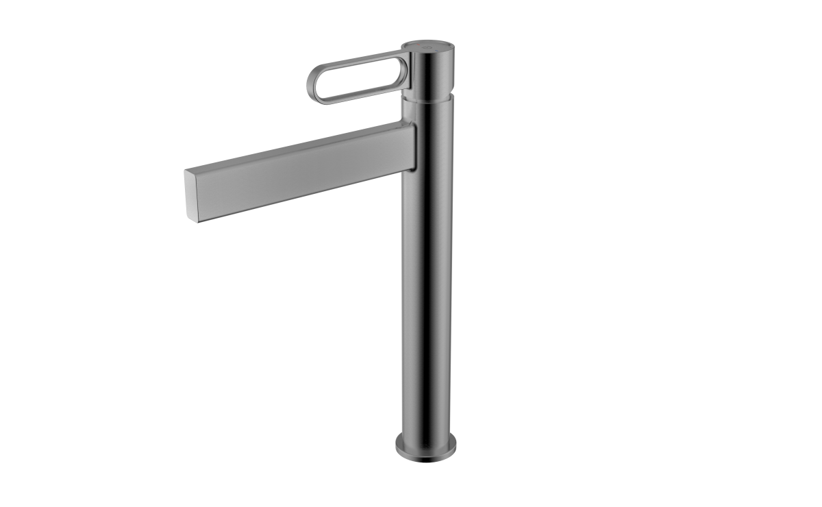 ZAFFIRO, Standing countertop washbasin mixer 