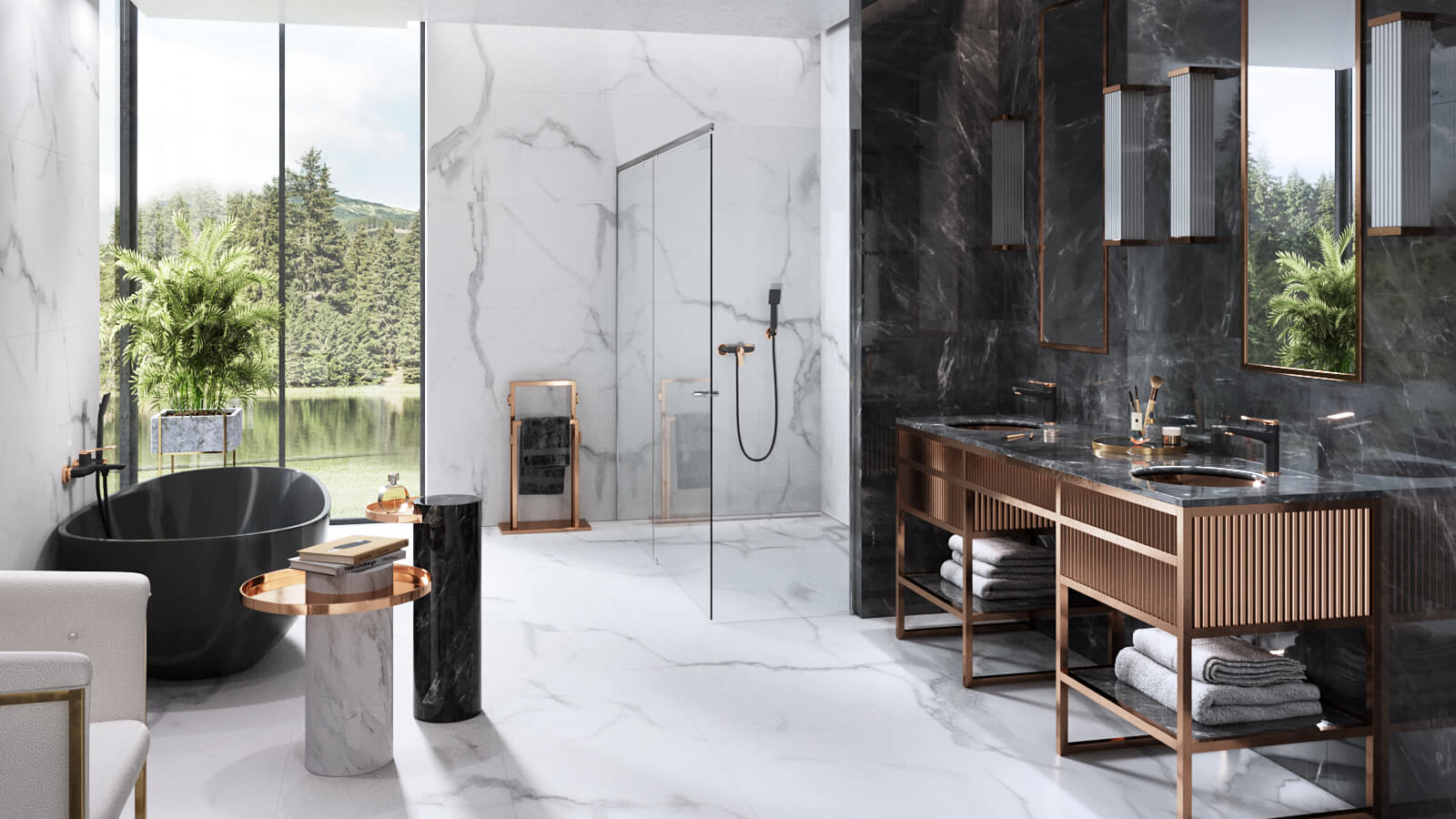 6 extensive design lines for comprehensive bathroom equipment